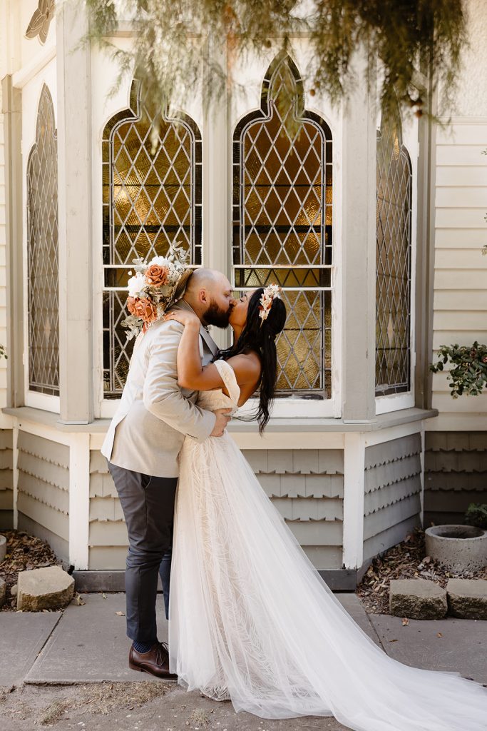 Wedding ceremony in the old church