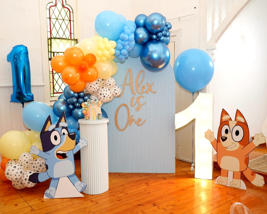 Kid's birthday parties in the old church