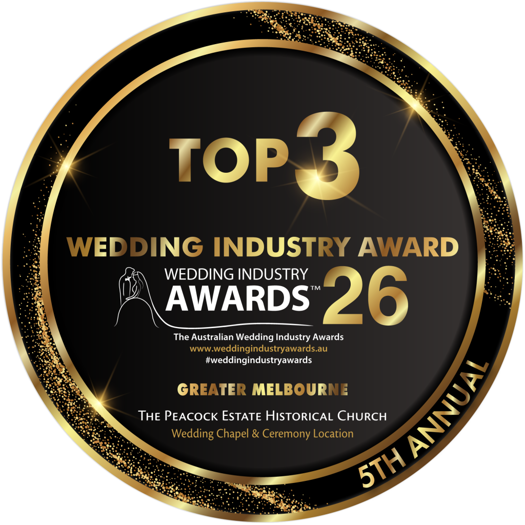 wedding industry awards top 3 wedding venue for wedding chapel & ceremony location